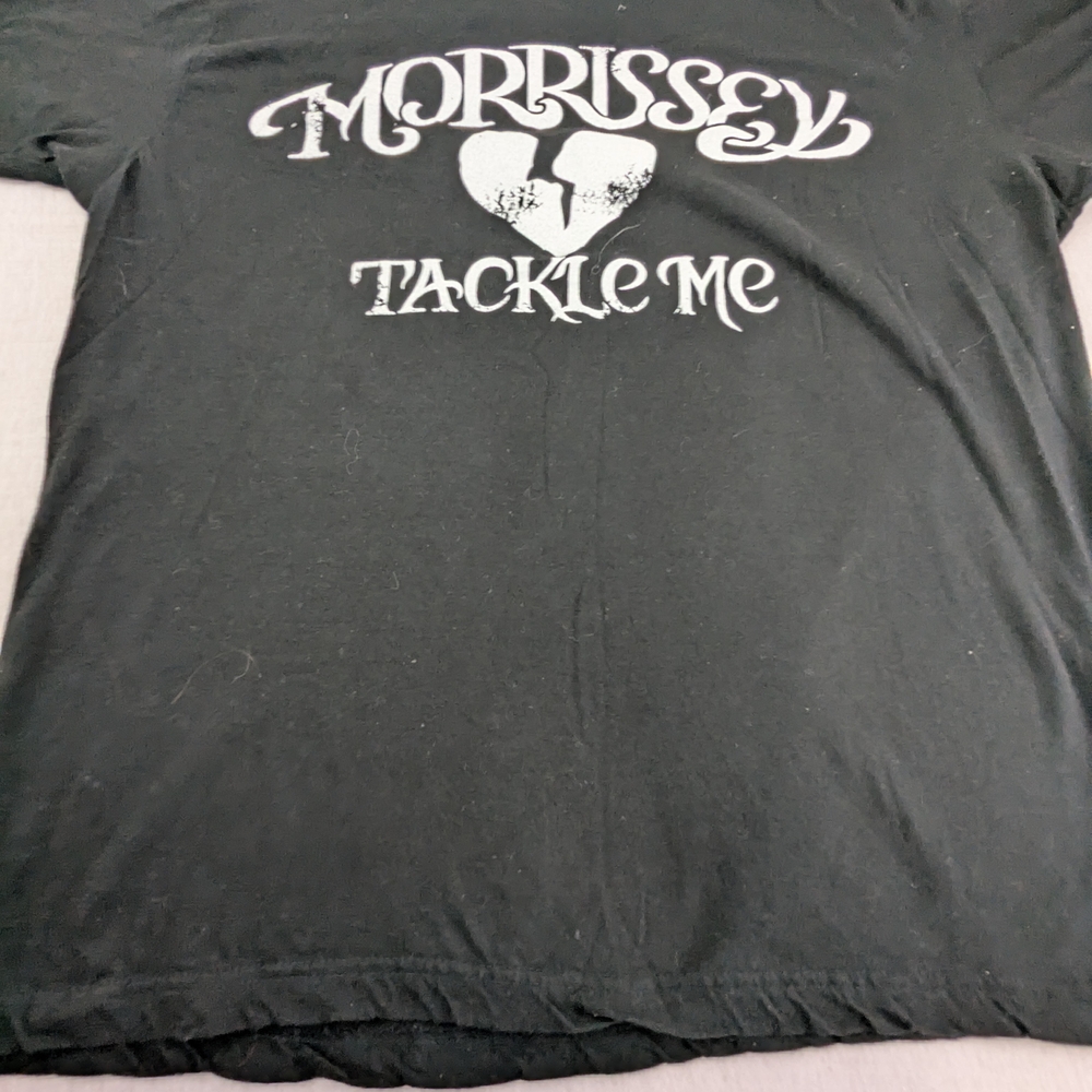 Morrissey Tackle Me Concert Tee Large. 0425004